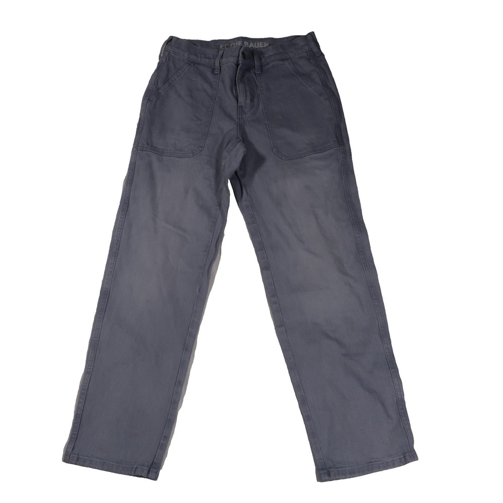 Eddie Bauer Voyager Jeans Womens 2 Straight Relaxed Mid Rise Blue